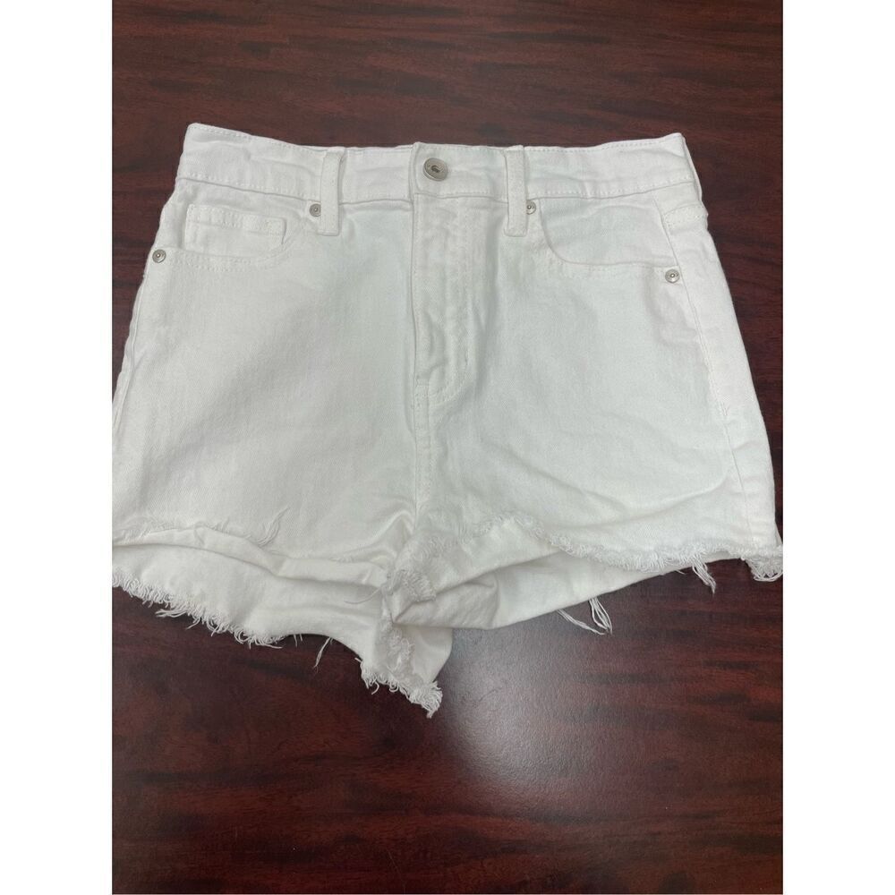 Kendall & Kylie The Drifter High Rise White Shorts Size 5/27